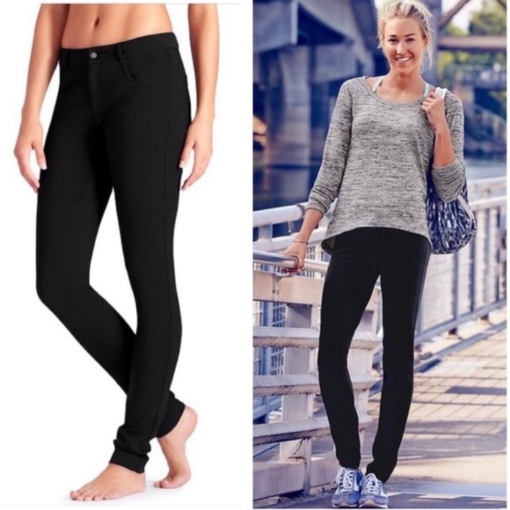 Athleta Black skinny pants